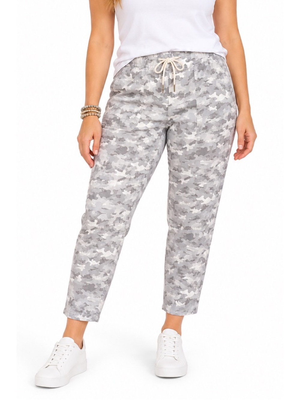 Time and Tru Women's Camo Ankle-Length Pants- XXL NEW